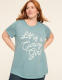 Life Of A Curvy Girl Graphic Tee - thumbnail 1