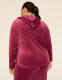 LIVI V-Neck Velour Hoodie - thumbnail 8