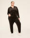 LIVI V-Neck Velour Hoodie - thumbnail 6