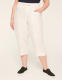 Slub Pull-On Crop Pant - thumbnail 7