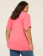 Elbow-Sleeve V-Neck Tunic Tee - thumbnail 9