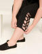 LIVI Soft Macrame-Detail 21" Capri Legging - thumbnail 8