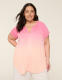 Short-Sleeve Notch-Neck Top - thumbnail 10