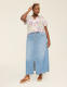 Short-Sleeve Notch-Neck Top - thumbnail 9