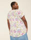 Short-Sleeve Notch-Neck Top - thumbnail 8