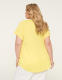 Short-Sleeve Notch-Neck Top - thumbnail 5