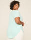 Swing Crew-Neck Textured Top - thumbnail 2