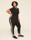 LIVI Soft Short-Sleeve Rainbow-Stripe Hoodie - thumbnail 3