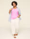 Scoop-Neck Side-Ruched Tank - thumbnail 10