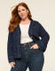 Refined Cloud Knit Denim Jacket - thumbnail 1