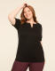 Puff-Sleeve V-Neck Sweater - thumbnail 5