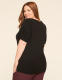 Puff-Sleeve V-Neck Sweater - thumbnail 6