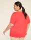 LIVI French Terry Short-Sleeve V-Neck Sweatshirt - thumbnail 6