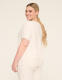 LIVI French Terry Short-Sleeve V-Neck Sweatshirt - thumbnail 9