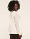 Knit & Woven Smocked V-Neck Top - thumbnail 6