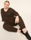 LIVI French Terry V-Neck Sweatshirt - thumbnail 3