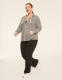 LIVI Soft Marl Zip-Front Hoodie - thumbnail 4