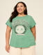 Dolman-Sleeve Michigan State Graphic Tee - thumbnail 1