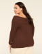 Rib Off-The-Shoulder Top - thumbnail 2