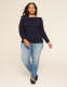 Rib Off-The-Shoulder Top - thumbnail 6