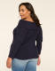 Rib Off-The-Shoulder Top - thumbnail 5
