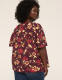 Swing Circle-Sleeve Popover Blouse - thumbnail 2