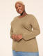 Blouson-Sleeve V-Neck Top - thumbnail 7