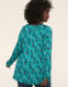 Blouson-Sleeve V-Neck Top - thumbnail 5
