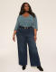 3/4-Sleeve V-Neck Tunic Top - thumbnail 9