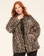 Printed Leopard Carcoat - thumbnail 1