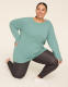 LIVI Long-Sleeve Boatneck Textured Top - thumbnail 9