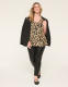 Faux-Leather & Ponte Pull-On High-Rise Legging - thumbnail 3
