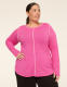 LIVI Wicking Perforated High-Low Hem Top - thumbnail 1