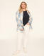 Pointelle Crew-Neck Pullover Sweater - thumbnail 3