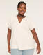 Short-Sleeve Notch-Neck Journey Tee - thumbnail 4