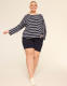 LIVI Raglan Wide Crew-Neck Tee - thumbnail 3