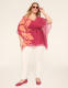 V-Neck Kimono Top - thumbnail 3