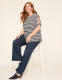Short-Sleeve Twist Knot Crew-Neck Tee - thumbnail 9