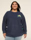 Palm Trees Graphic Sweatshirt - thumbnail 1