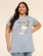 Snoopy Flame Torch Graphic Tee - thumbnail 1