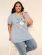 Snoopy Flame Torch Graphic Tee - thumbnail 3