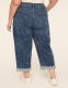 Boyfriend Fit Bandana Print Capri Jean - thumbnail 2