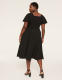 Lena Square-Neck Midi Dress - thumbnail 2