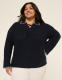 Bracelet Sleeve Tie Polo Sweater - thumbnail 5