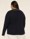 Bracelet Sleeve Tie Polo Sweater - thumbnail 6