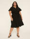 Lena Notch-Neck Dress - thumbnail 1