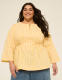 Elbow Sleeve Scoop-Neck Blouse - thumbnail 10