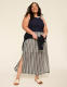 Side-Slit Crochet Maxi Skirt - thumbnail 3