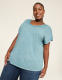 Dolman-Sleeve V-Neck Tee - thumbnail 7