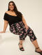 Off-The-Shoulder Shirred-Neck Top - thumbnail 3